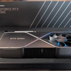 GPU - Nvidia RTX 3090 Founders Edition 24 GB VRAM