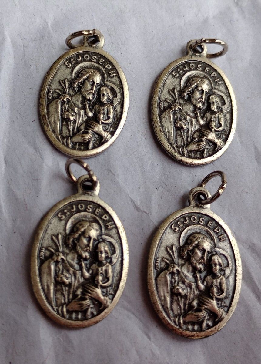 Vintage St Joseph Pendants *10.00 Each* Patron Saints Religion Collectible