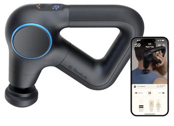 TheraGun Therabody Prime Heated, Powerful Massage Gun for Enhanced Warm-Up & Workout Recovery - Quiet Deep Tissue Massager for Body and Back Pain