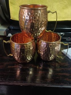 B. Weiss copper Moscow Mule mugs for sale.