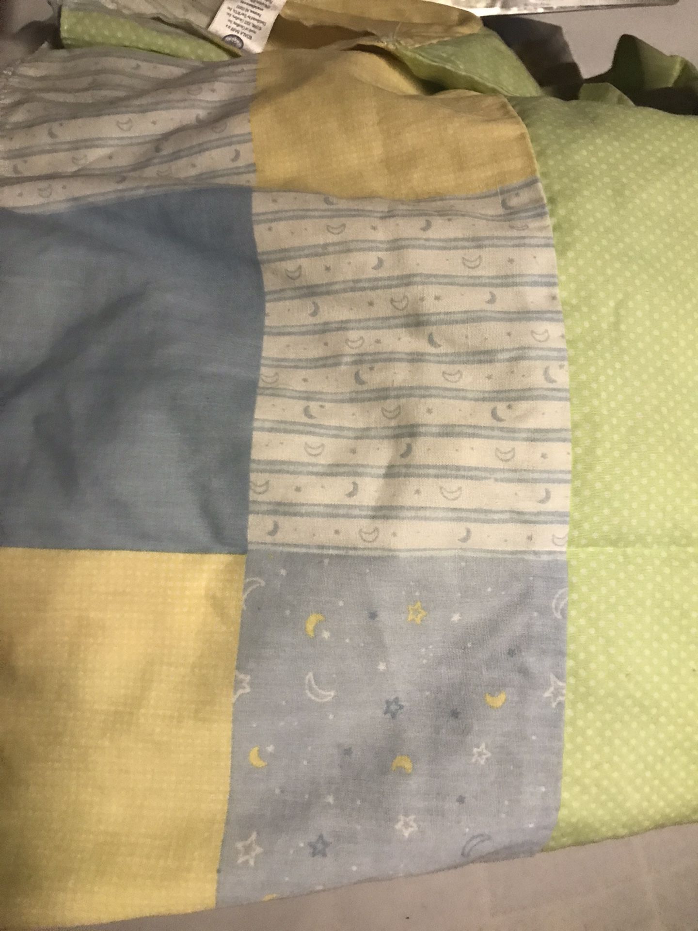 Koala Baby two window valances/crib skirt