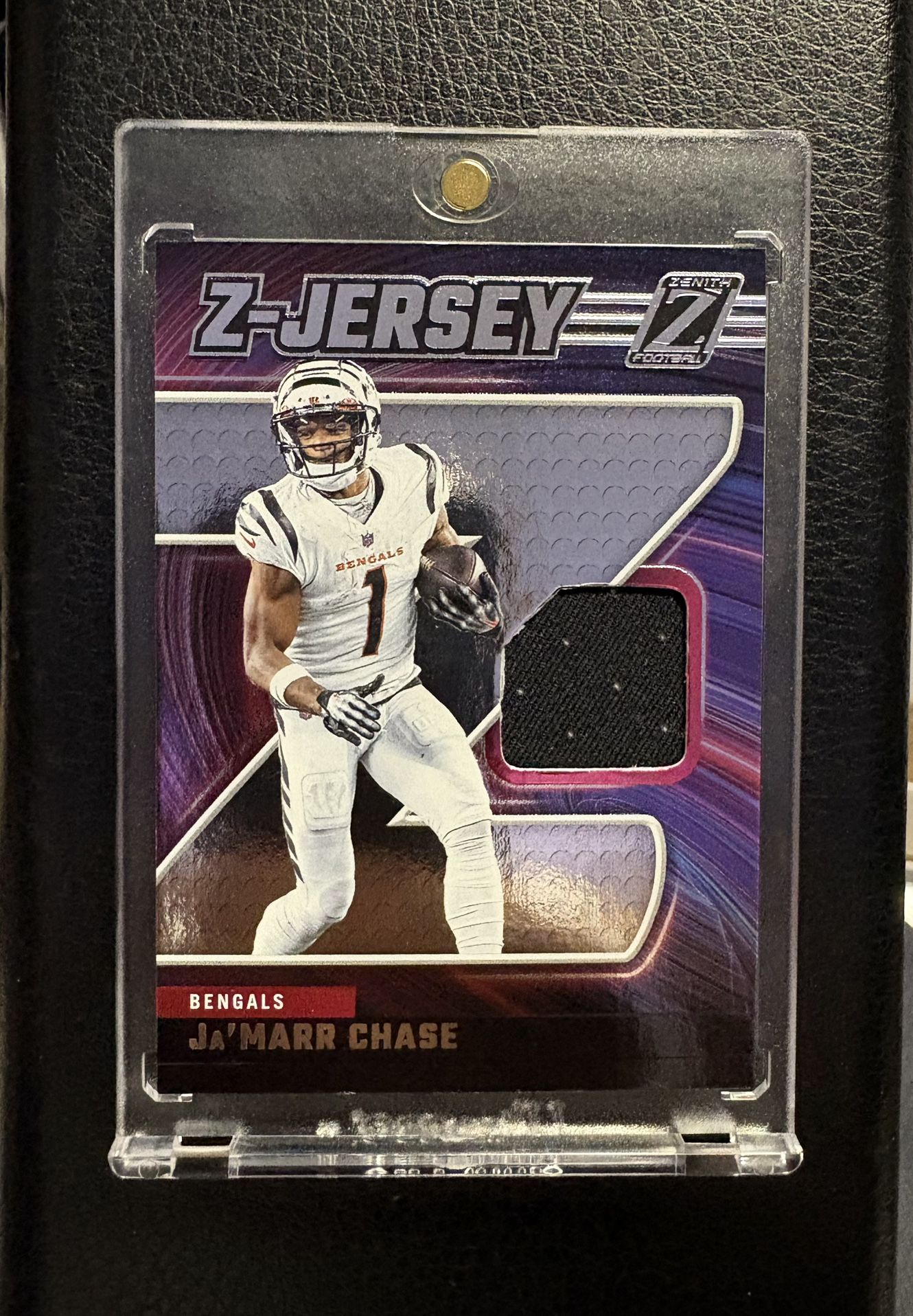 2024 zenith Cincinnati Bengals Ja’Marr Chase Jersey patch card !