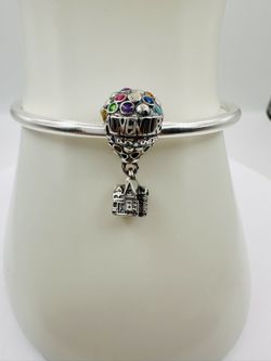 Pandora Disney Pixar Up House & Balloons Charm