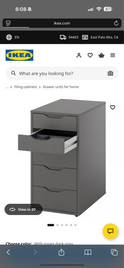 IKEA Alex drawers