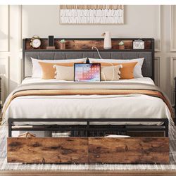 Queen Bed Frame And Headboard 