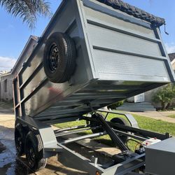 2026 New 8x12x4 Dump Trailer 12000lbs
