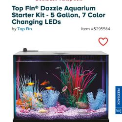 Topfin Led Multi Color Fishtank