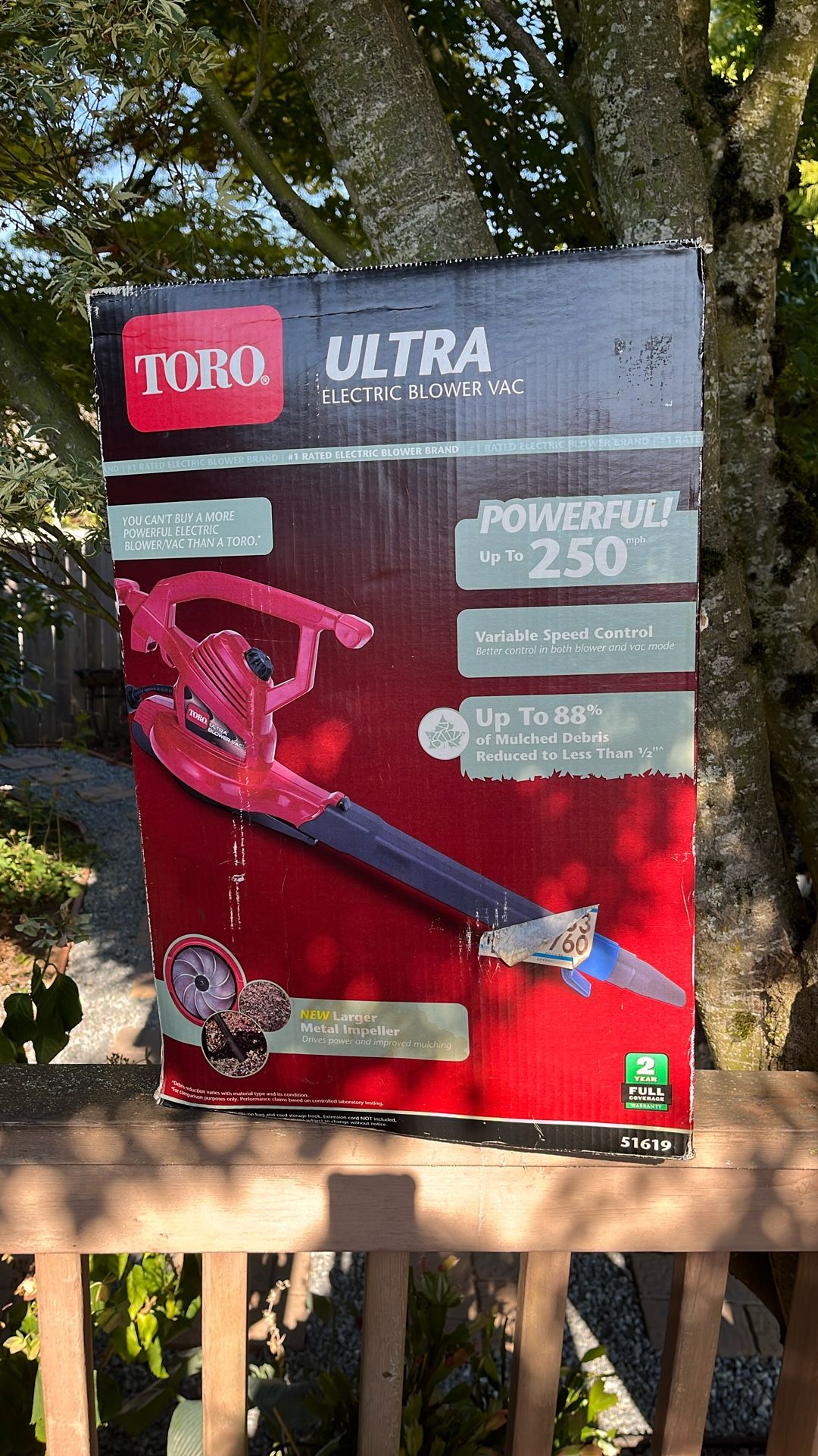TORO Leaf Blower - New
