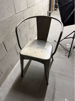 Metal Desk Chair