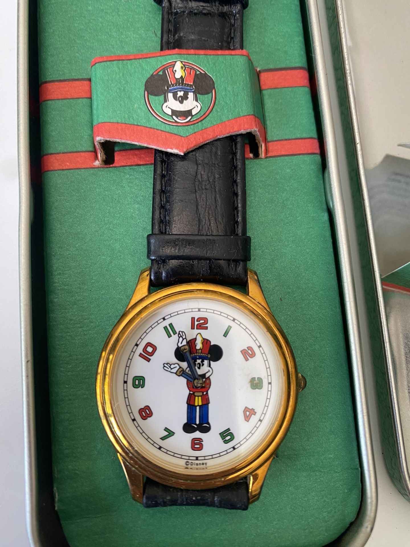 New- Mickey Mouse Collectors Watch