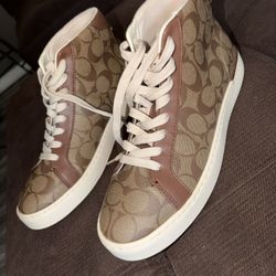 New Coach Shoes Men Size 9