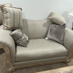 Love Seat Set Two Side Tables Center Table And Chair