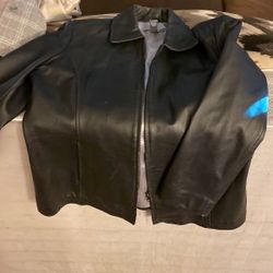 Leather Jacket Women’s Xl