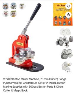 Button Maker Machine