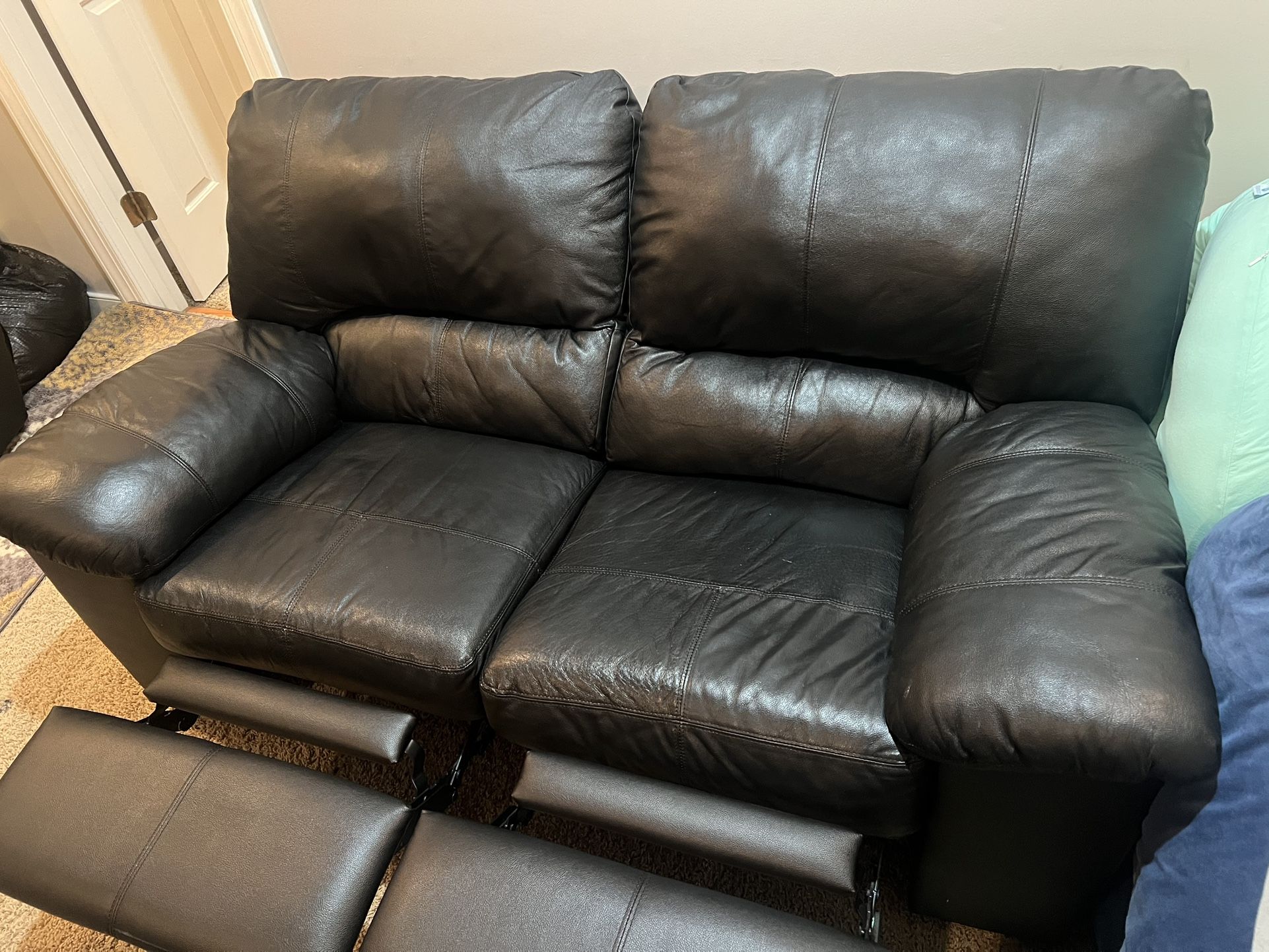 1 Recliner Chair & 2 Recliner Couches-Set