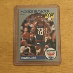 Mookie Blaylock RC 1990 Hoops