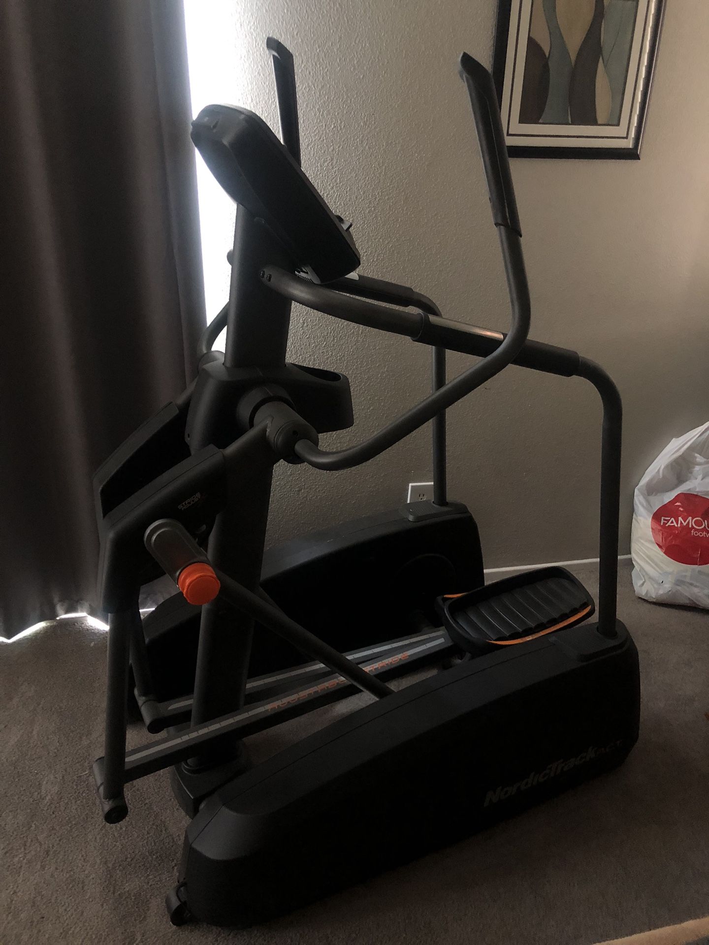 Adjustable Stride Elliptical Cardio Machine