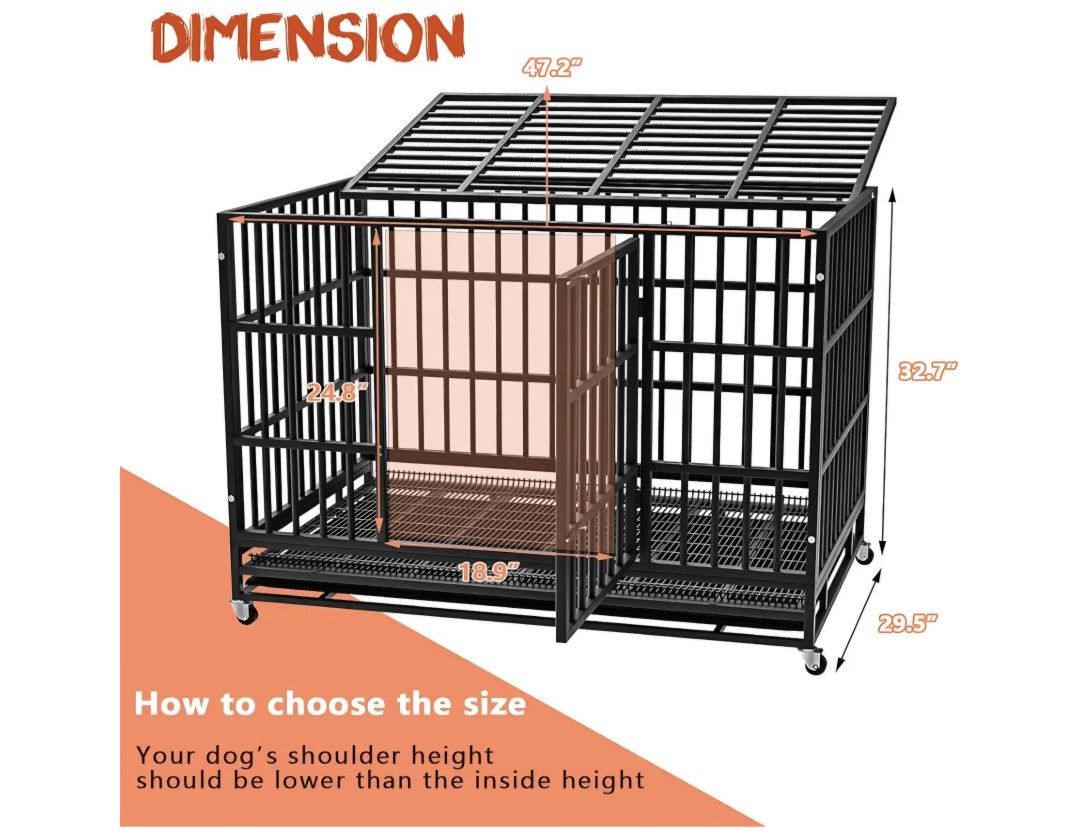 Lemberi Dog Crate  
