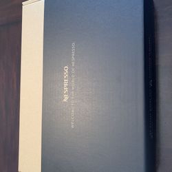 New in box 2 Nespresso cappuccino cups and 10 capsules