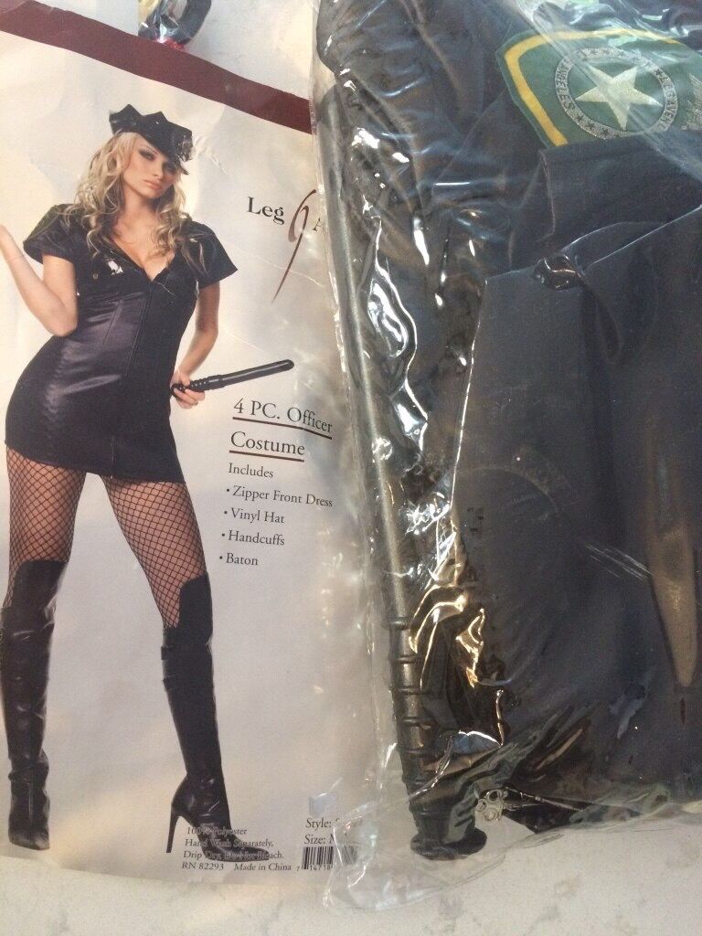 Halloween costume - Police girl / cop girl costume- Excellent condition!