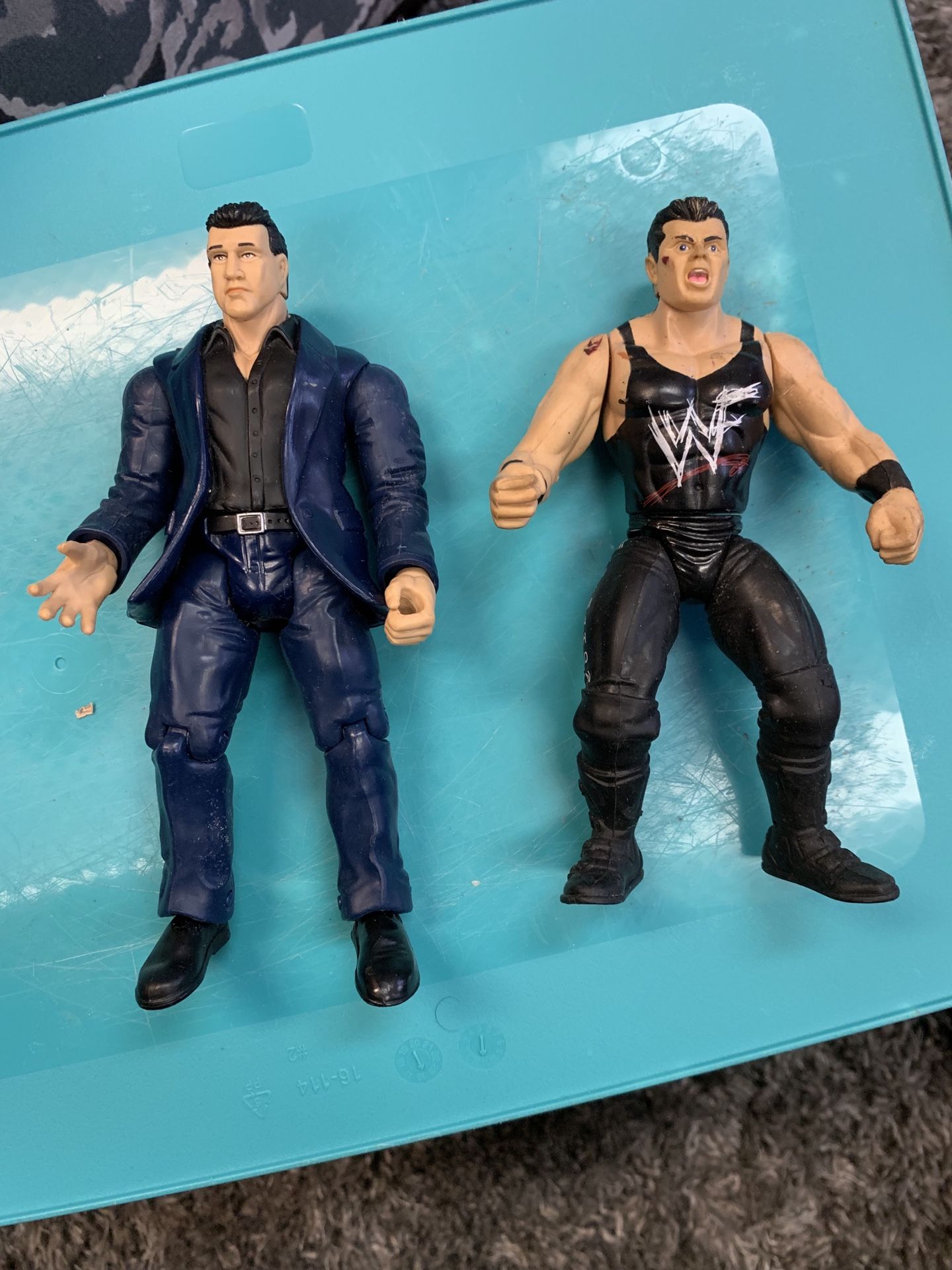 Vintage WWE / WWF Vince McMahon Action Figure 