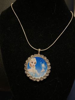 Elsa from frozen necklace