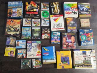 90s/2000s Lot of 30+ software and games