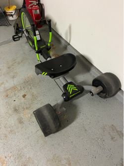 Green machine big wheel