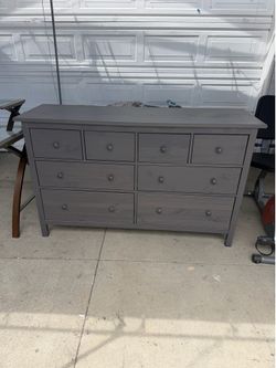8 drawer gray IKEA dresser!