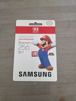 Nintendo Switch 2 SD Card 256GB. 