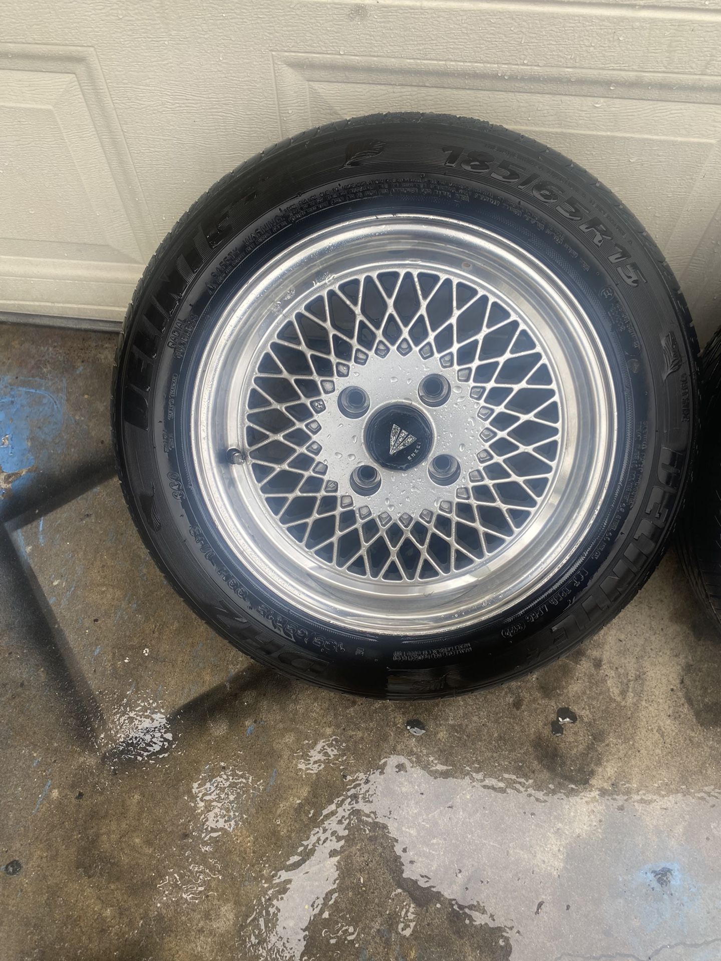15 Inch Enki 92 Rims With Tires