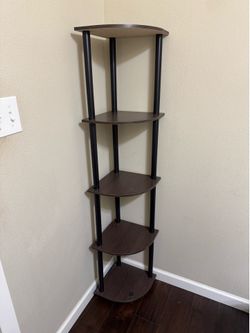Corner shelves