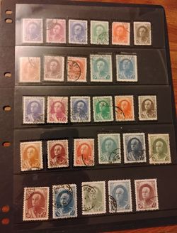 Iran Persia Reza Shah Pahlavi 's stamps- 2 pages