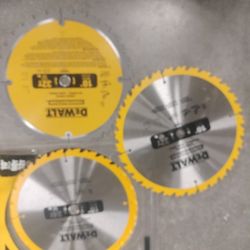 Dewalt 10" Saw Blades