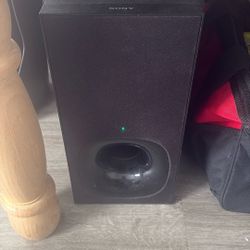 Sony Sound Bar And Sub