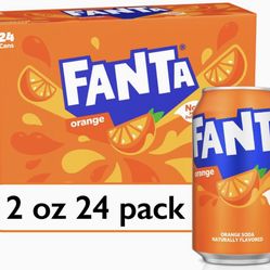 Fanta Sprite Squirt 7UP  Sodas In Can - 24-12 Fl. Oz.