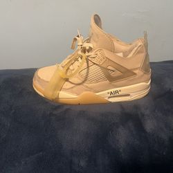 Off White Jordan 4s