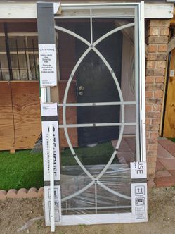 White Steel Security Door 36x80 | Puerta De Seguridad