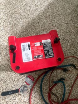 Optima RedTop 75/25 AGM Battery – 720 CCA