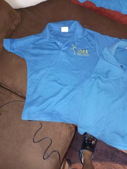 IDEA Blue Uniform Polos