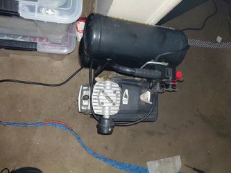 Central pnfumatic air compressor twin tanks 2hp 125 psi