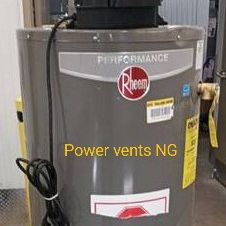 🔥🔥🔥 HOT WATER TANKS POWER VENT PVC VENTED