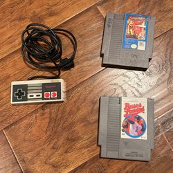 Nes games and Controller 