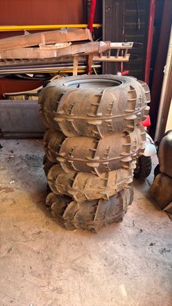 Mud Tires Set of 4 ATV