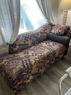 Chaise sofa and chair