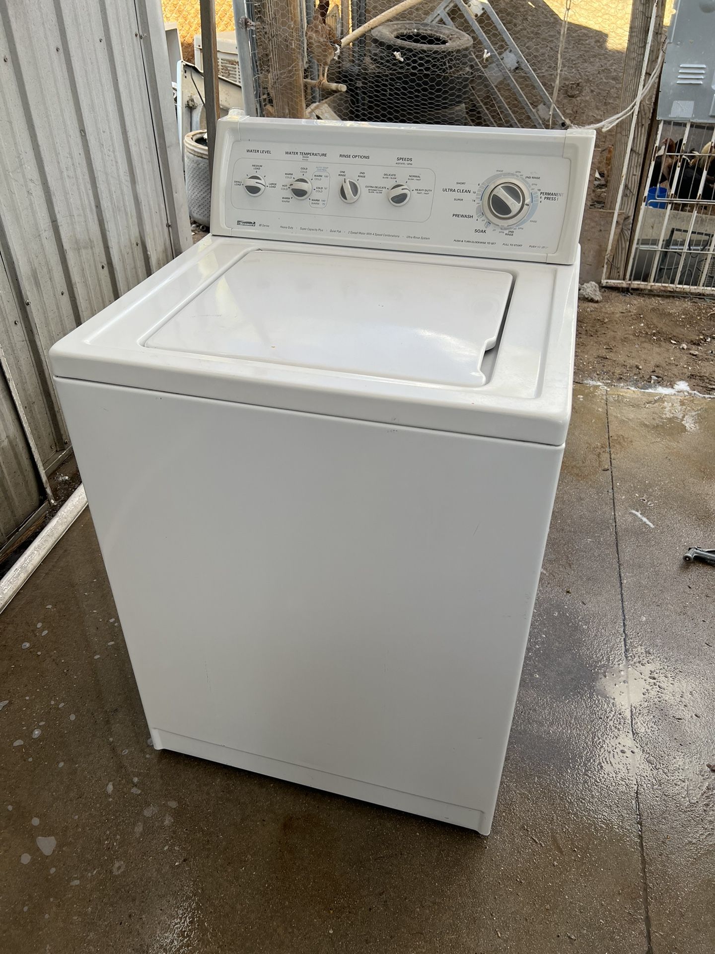 KENMORE LARGE CAPACITY WASHER