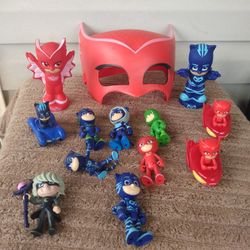 PJ mask lot 13 pc