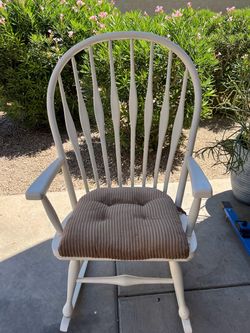 Beautiful extra wide, rocking chair
