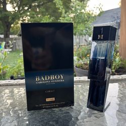 Bad Boy Cobalt Elixir Carolina Herrera Eau De Parfum Spray 3.4 OZ