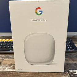 Google - Nest WiFi Pro 6e AXE5400 Mesh Router - Snow